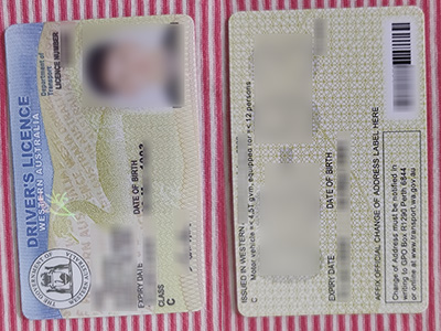 Western Australia driver's licence, Western Australia fake ID,