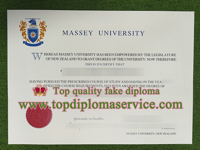 Massey University degree, fake Massey University diploma,