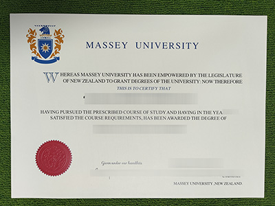 Massey University degree, fake Massey University diploma,