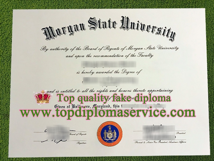buy Morgan State University diploma