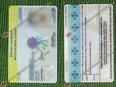 NSW driver licence, New South Wales fake ID,