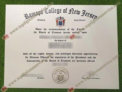 Read more about the article Reasons to order a fake Ramapo College of New Jersey diploma