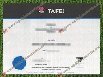 fake TAFE NSW diploma, TAFE NSW certificate 2022,