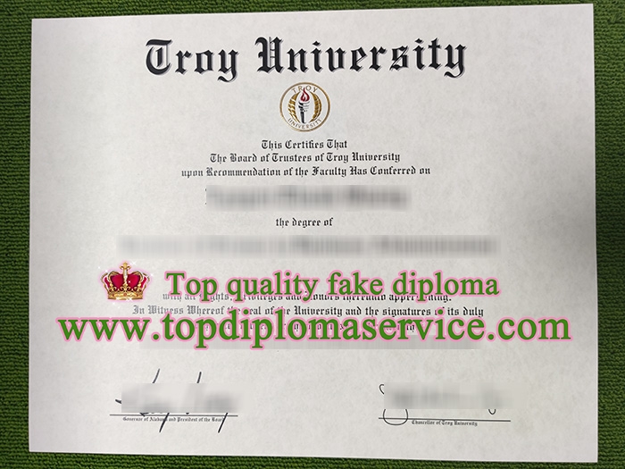 Troy University diploma, fake Troy University degree,