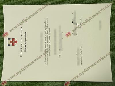 King's College London degree, fake KCL diploma,