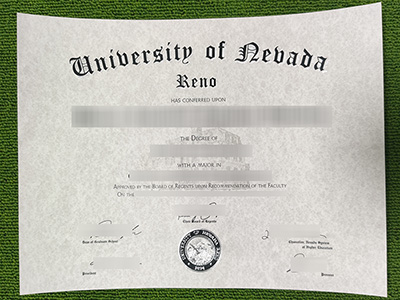 University of Nevada Reno diploma, University of Nevada Reno degree,