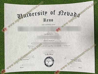 University of Nevada Reno diploma, University of Nevada Reno degree,