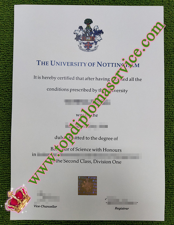 fake University of Nottingham degree,