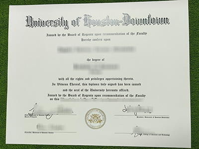 University of Houston-Downtown diploma, University of Houston-Downtown fake certificate,