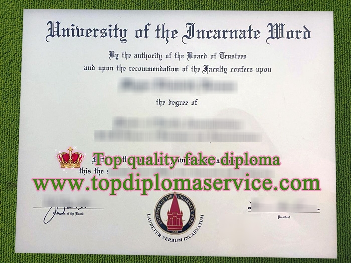 University of the Incarnate Word diploma, fake UIW certificate,