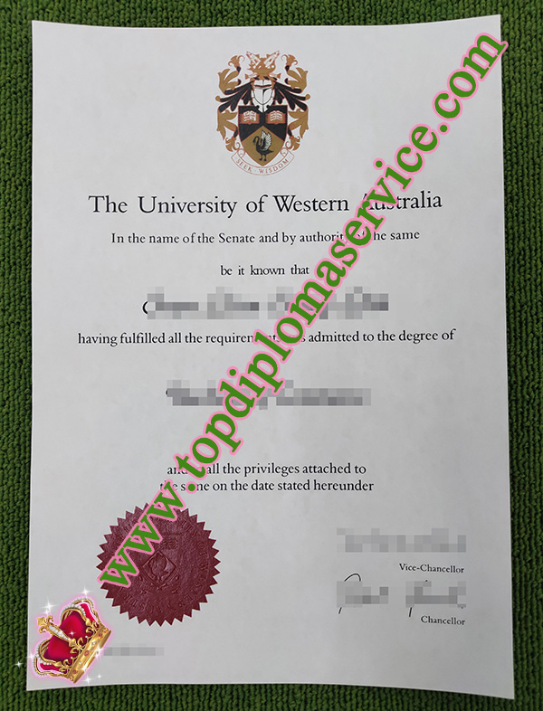 fake University of Western Australia degree, UWA diploma,