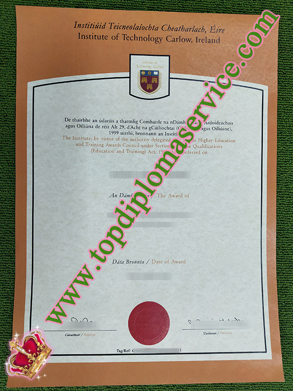 Institute of Technology Carlow degree, IT Carlow certificate,