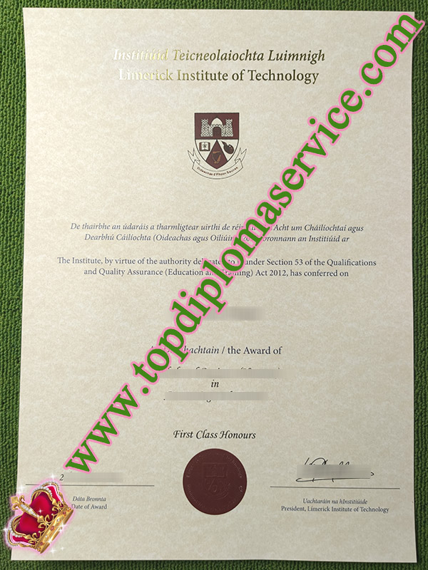 Limerick Institute of Technology degree, fake LIT certificate,