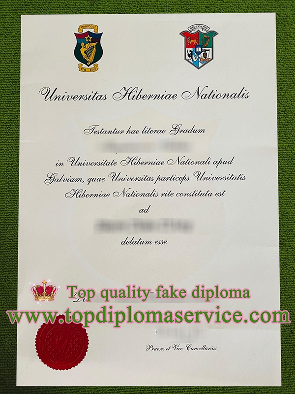Universitas Hiberniae Nationali apud Galviam diploma, NUI Galway degree, University College Galway degree,