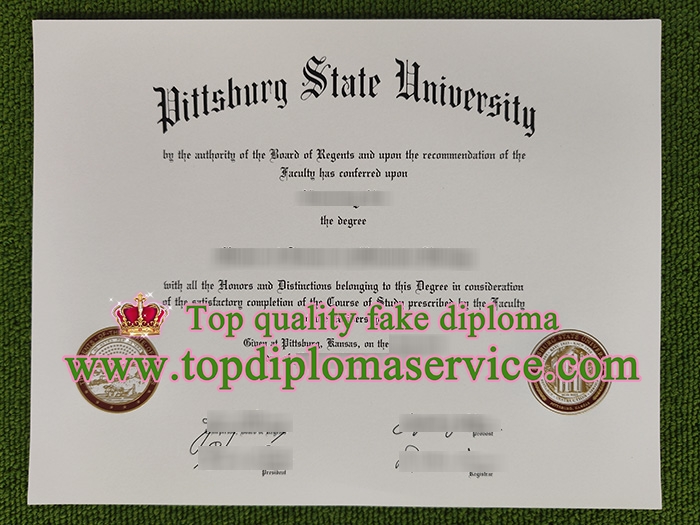 Pittsburg State University diploma, fake Pittsburg State University degree,