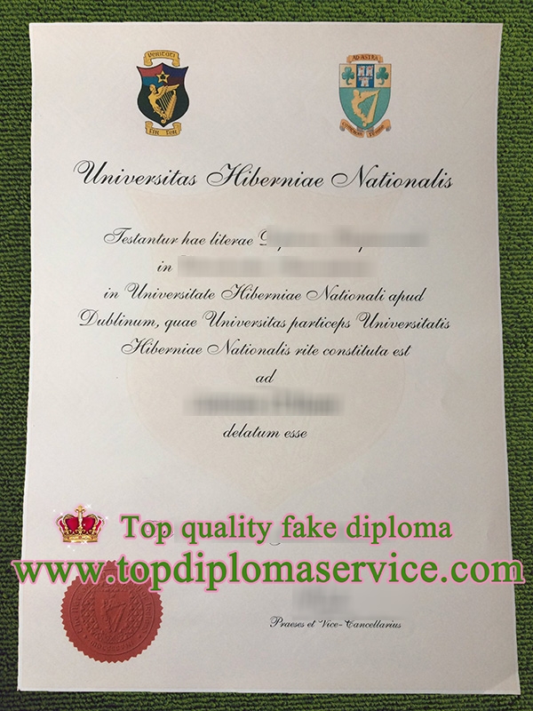 Universitate Hiberniae Nationali apud Dublinum diploma, University College Dublin degree,