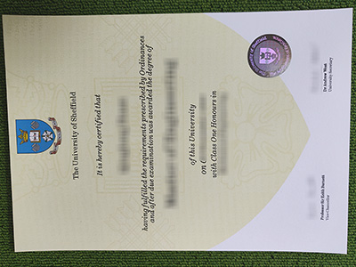 University of Sheffield degree, fake University of Sheffield certificate,