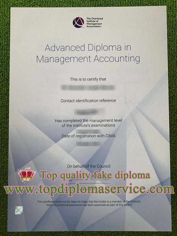 CIMA Advanced diploma, CIMA Ad Dip MA,