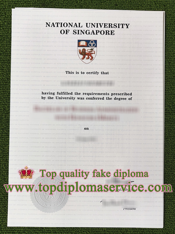 National University of Singapore degree, fake NUS diploma,