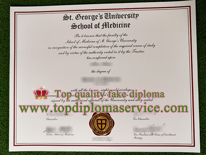 St. George's University degree, fake medicine diploma,