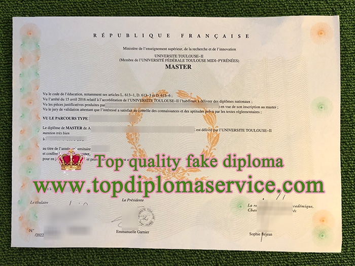 Université Toulouse-Jean Jaurès diplome, Universite Toulouse II licence,