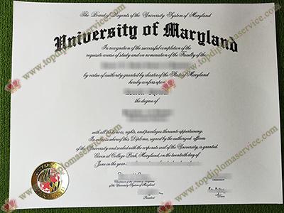 Read more about the article What’s the rate to order fake University of Maryland diploma