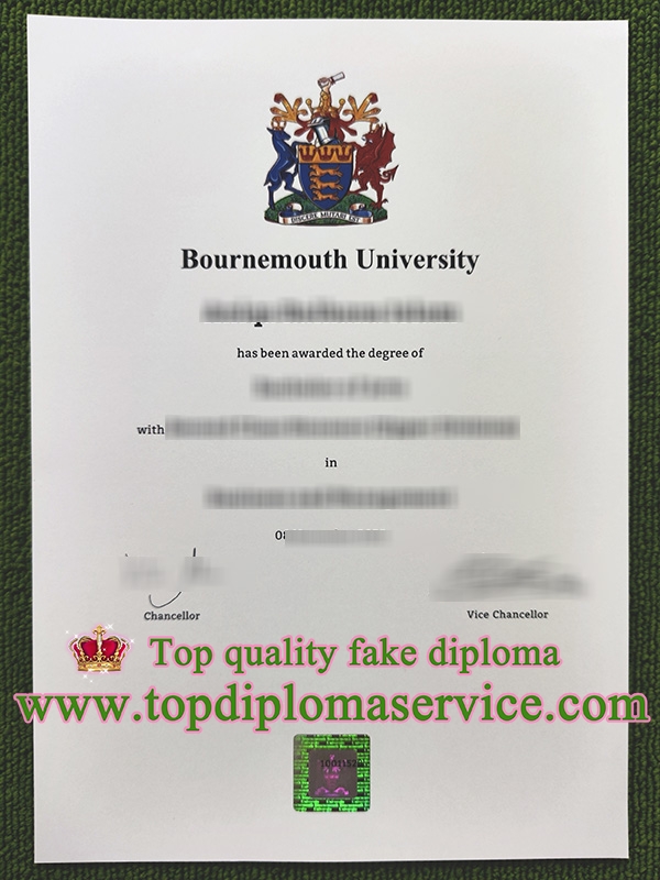 Bournemouth University fake degree, fake Bournemouth University certificate,
