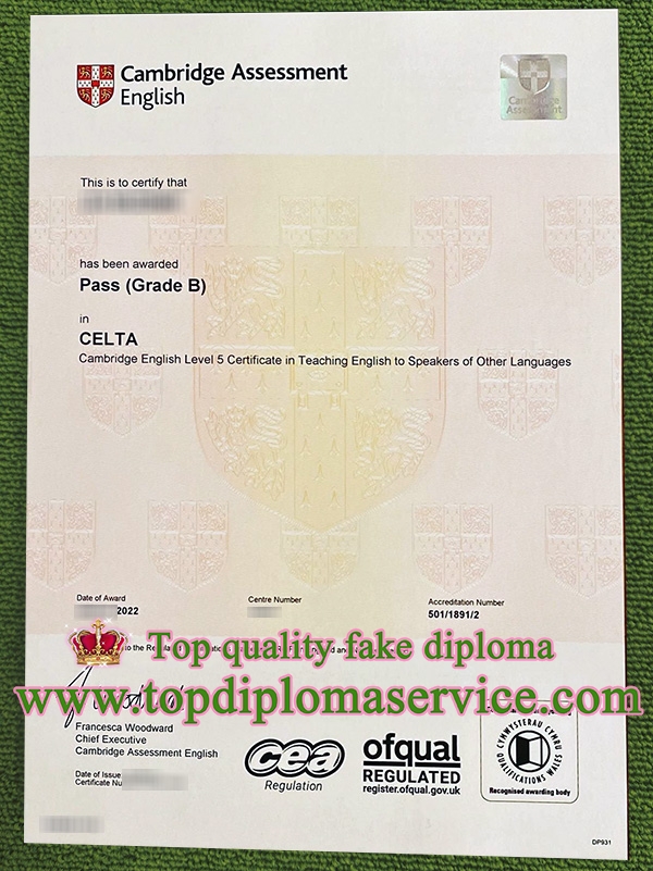CELTA certificate 2022, Cambridge CELTA certificate,