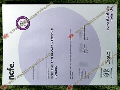 NCFE certificate, NCFE level 3 certificate,