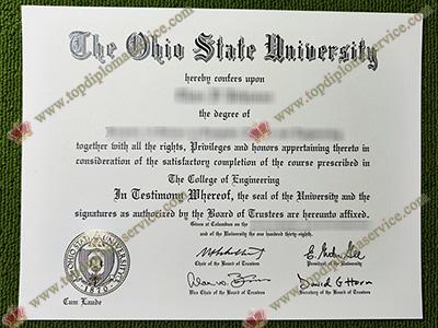 Read more about the article What’s the cost to buy fake Ohio State University diploma