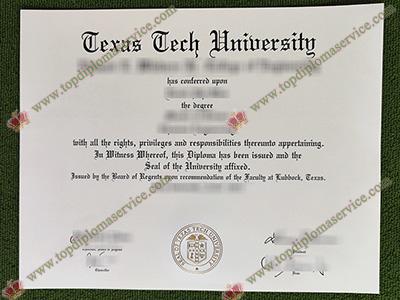 Read more about the article Everything I Know about making Texas Tech University fake diploma