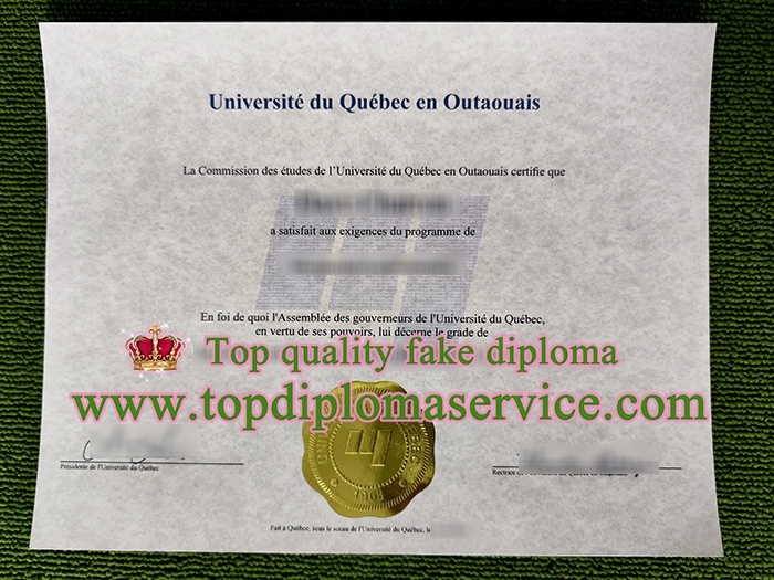 Université du Québec en Outaouais diploma, University of Québec in Outaouais degree,