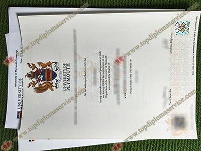 University of Plymouth degree, University of Plymouth diploma,