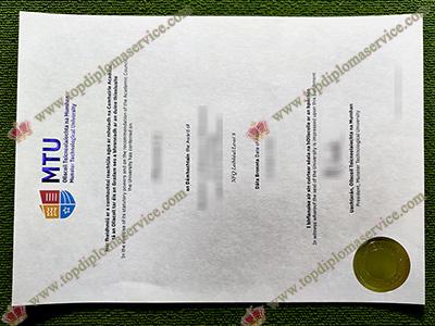 Munster Technological University fake degree, MTU diploma,