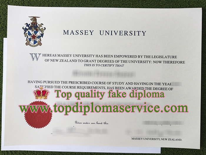 Massey University fake degree,