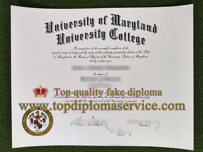 University of Maryland University College diploma, UMUC diploma, UMGC diploma,