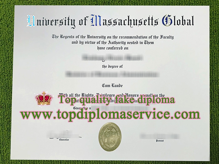 UMass Global diploma, University of Massachusetts Global degree,