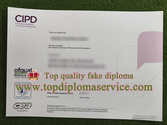 CIPD diploma, CIPD certificate,