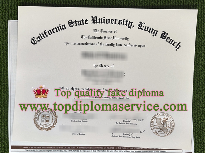 California State University Long Beach diploma, fake CSULB degree,