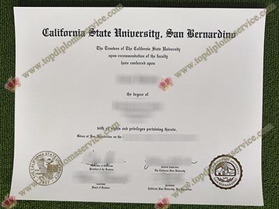 Read more about the article Steps to make fake Cal State San Bernardino diploma in California