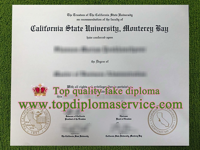 Cal State Monterey Bay diploma, fake CSUMB certificate,