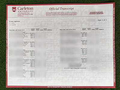 Read more about the article The practical guide to make fake Carleton University transcript