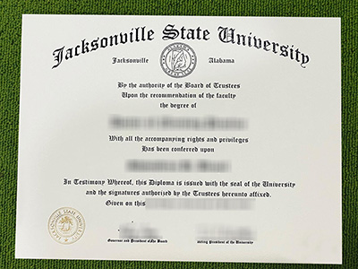 Jacksonville State University diploma, Jacksonville State University degree,