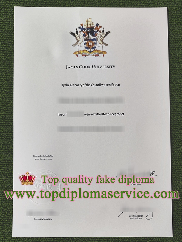 James Cook University degree, James Cook University diploma,