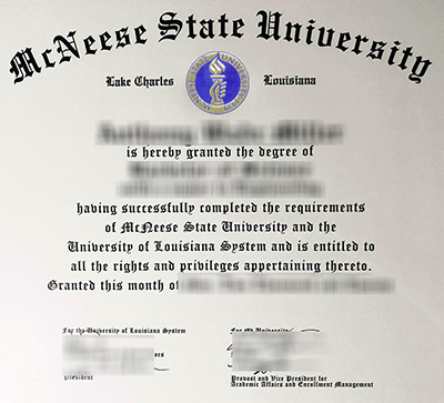Read more about the article Your number 1 tip to order fake McNeese State University diploma