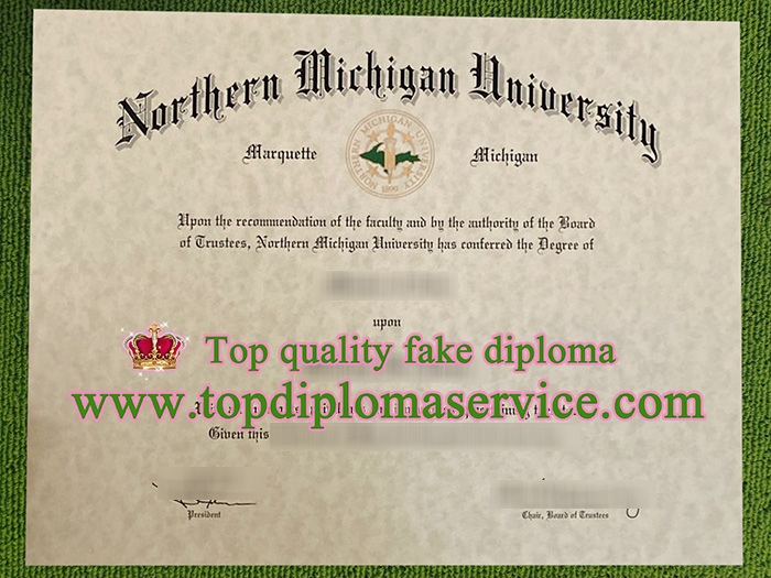 Northern Michigan University diploma, Northern Michigan University degree,