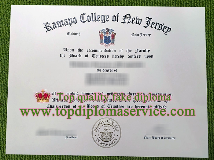 Ramapo College of New Jersey diploma, Ramapo College of New Jersey degree,