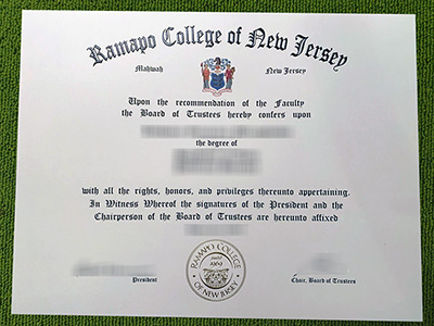 Ramapo College of New Jersey diploma, Ramapo College of New Jersey degree,