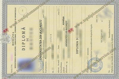 Universitatea Din Bucuresti diploma, fake Romania diploma,