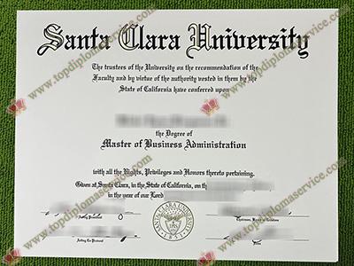 Read more about the article Creative techniques to make fake Santa Clara University diploma